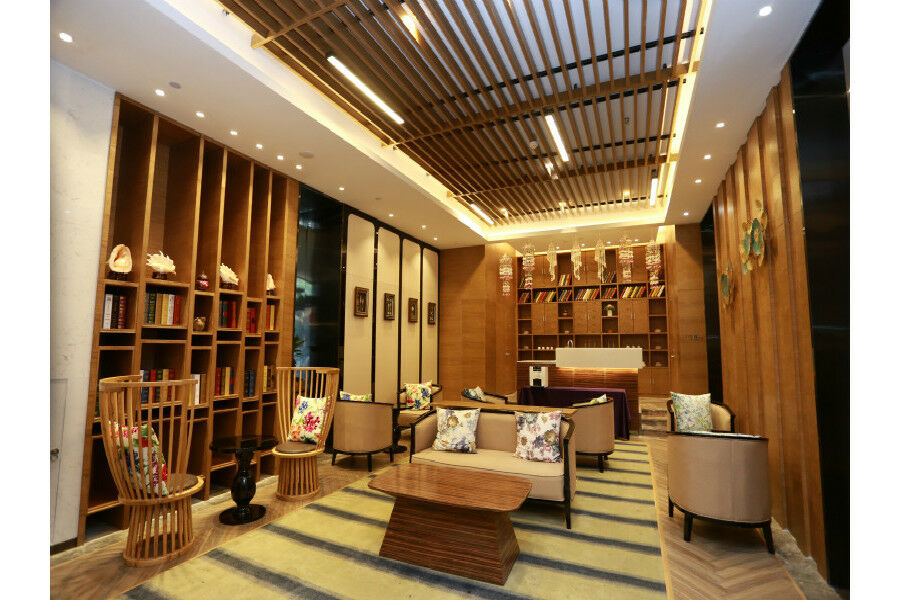 锦江都城酒店海南省政府日月广场免税店 Haikou  Eksteriør bilde